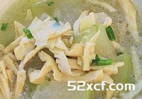 冬瓜笋干汤的家常做法