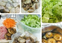 芋头瘦肉糙米粥的做法