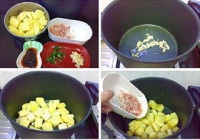 炸酱肉末烧土豆怎么做