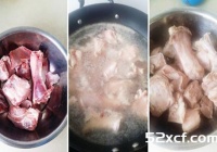 红焖羊腿山药锅的做法