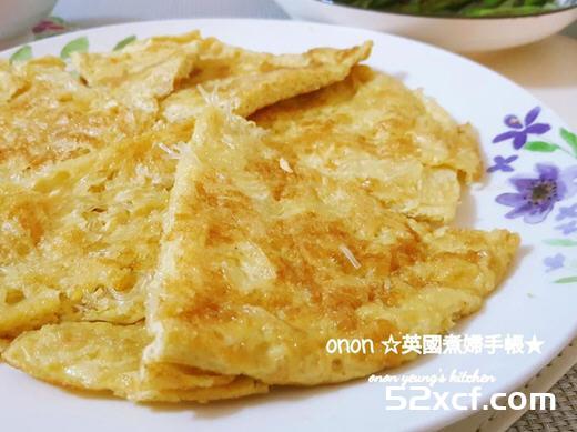 香煎冬粉鸡蛋饼的做法