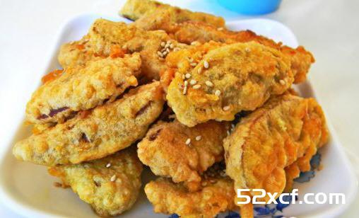 酥炸地瓜饼的做法