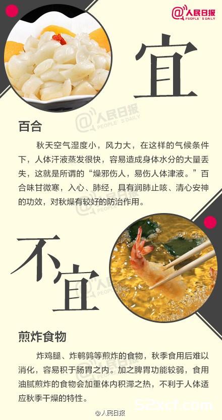 秋季饮食9宜9不宜：送给吃货的你