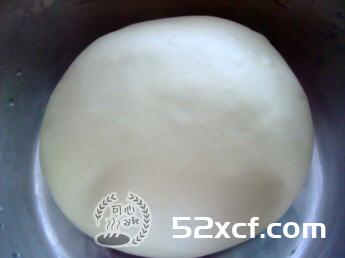 炼奶红豆花包的做法