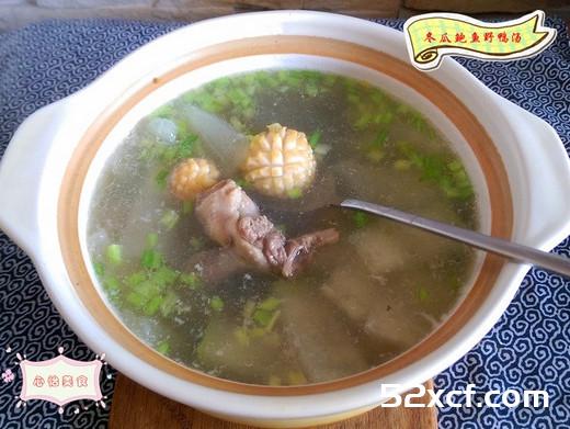 冬瓜鲍鱼野鸭汤的做法